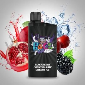 IGET BAR 3500 PUFFS BLACKBERRY POMEGRANATE CHERRY ICE DISPOSABLE VAPE